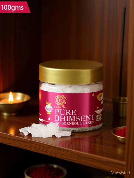 Camveda Pure Bhimseni Camphor 100g
