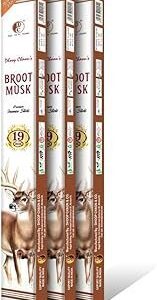 Dhoop Chaon Brut Musk Long Sticks (Pack of 3)