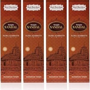 Hari Darshan Temple Flora Sandal (Pack of 4)