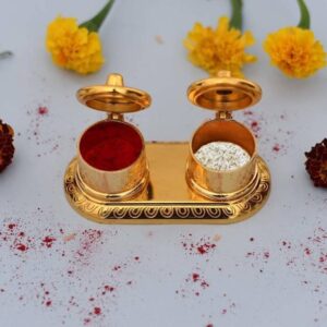 Mahadev Metal Kumkum Dabbi